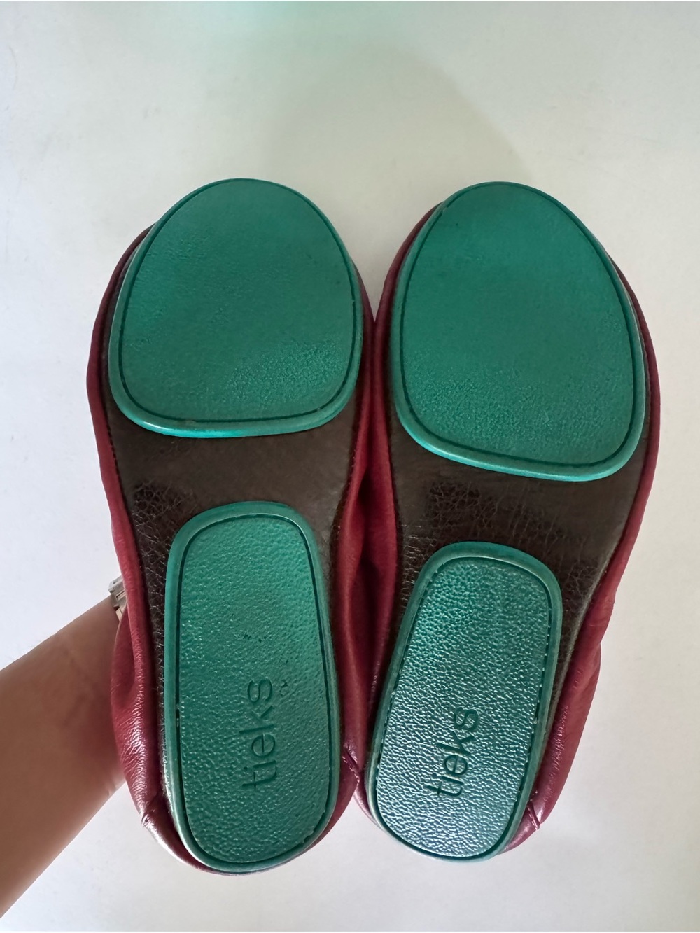 Good Condition Tieks Cardinal Red - 7 - Picture 3 of 5